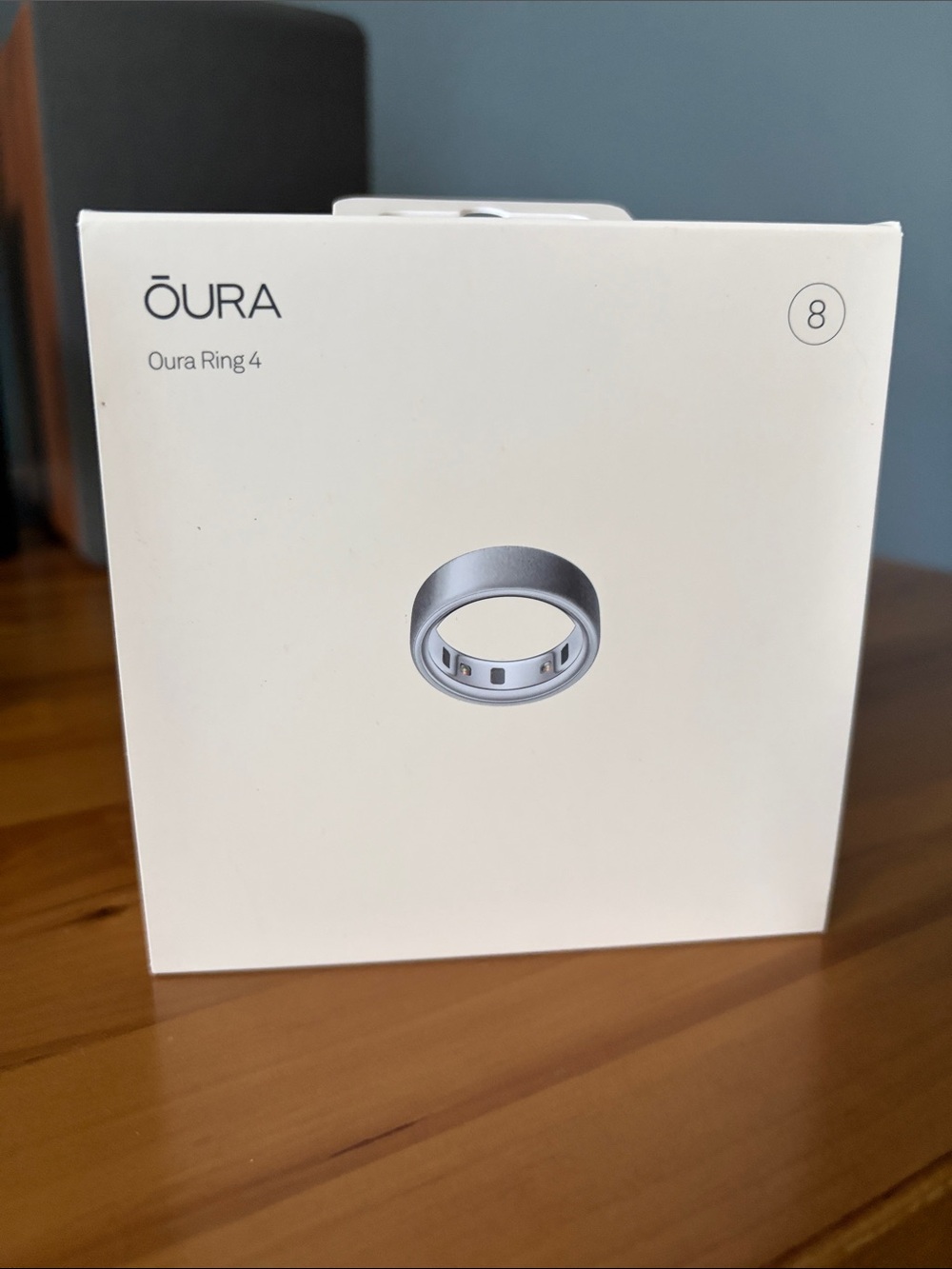 Oura Ring 4 -  Brushed Silver
